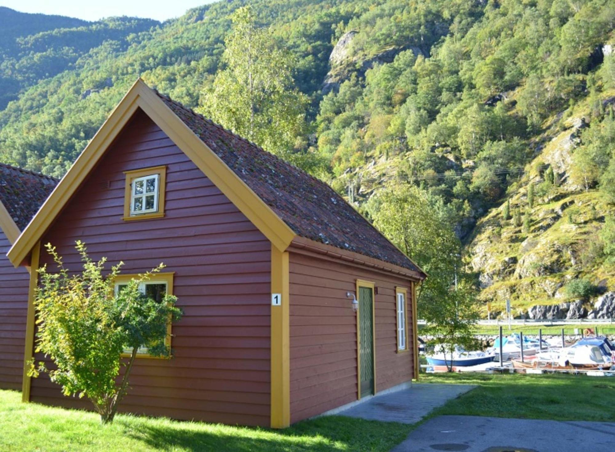 Laerdal Ferie- Og Fritidspark Lærdalsøyri Bagian luar foto